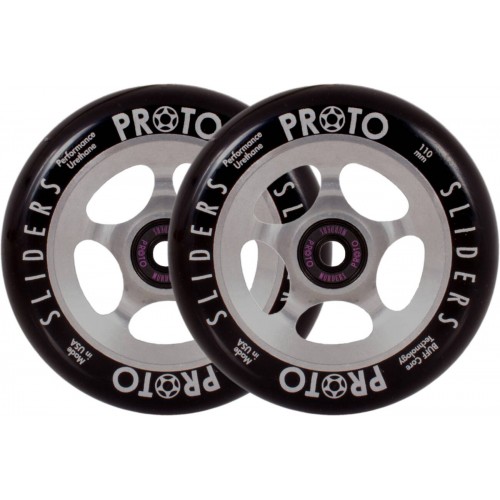 Proto Gripper 2 Roues Trottinette Freestyle (110mm - Black On Raw)
