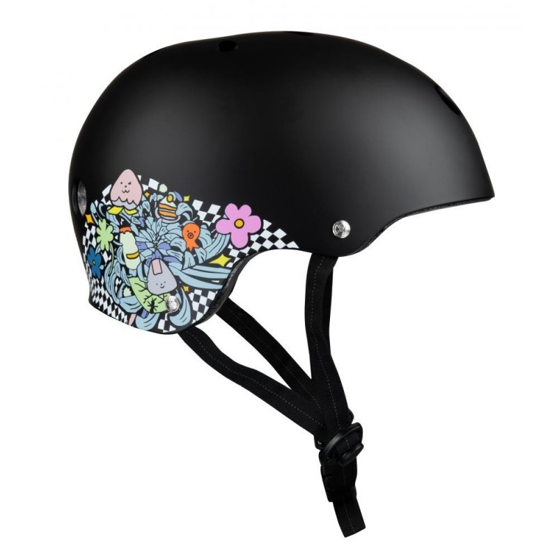 187 Killer Pads Certified Helmet Lizzie Black/Floral L/XL