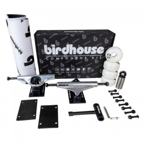 Birdhouse Component Kit 5.25 Component Kit Silver/Black
