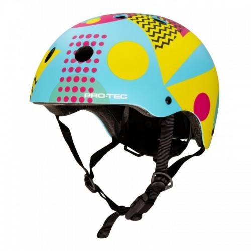 Pro-Tec Helmet JR Classic Fit Cert 80's Pop YS