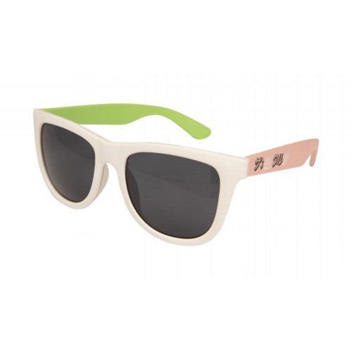 Santa Cruz Sunglasses Divide Sunglasses White O/S