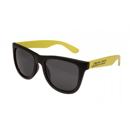 Santa Cruz Sunglasses Mako Strip Sunglasses Black/ Lime O/S