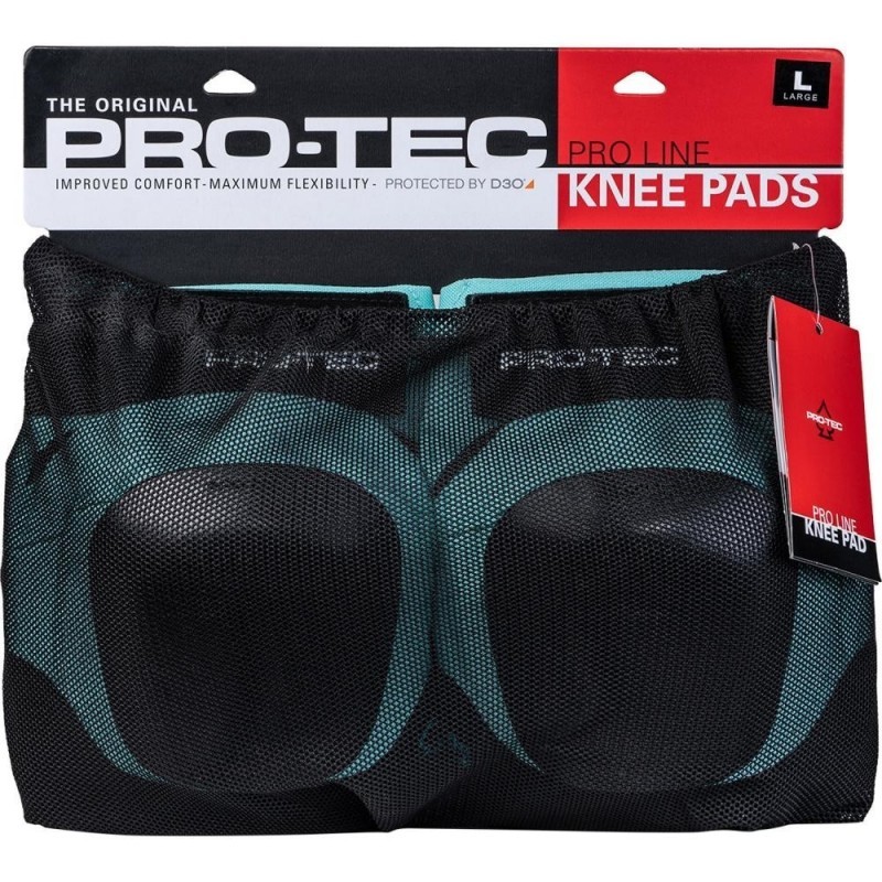 Pro-Tec Pads Sky Brown Pro Pad Knee Pad Teal/Black M