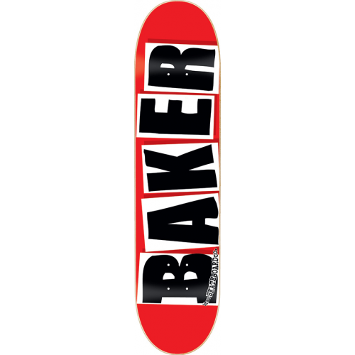 BAKER DECK BRAND LOGO BLACK 8.3875 X 31.875