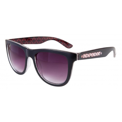 Independent Sunglasses Repeat Cross Sunglasses Black/Red O/S