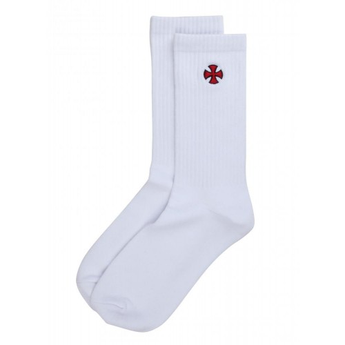 Independent Sock Cross Sock White O/S